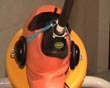 mask gasmask breath control rubber nurse rubbernurse needle