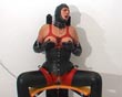 On the fucking chair fucked in rubber als a slave