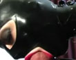 Complete in horny rubber blowjob and fucking